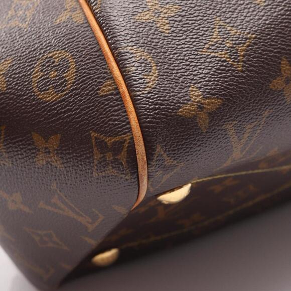 LOUIS VUITTON Brown Monogram Leather Bag - Picture 6 of 13